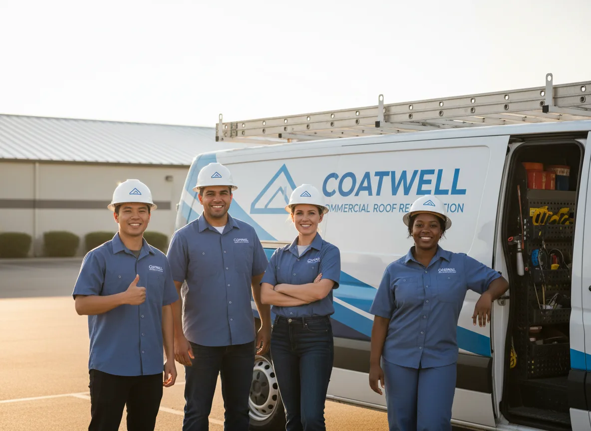 Commercial roof coating company in Gilbert, LA